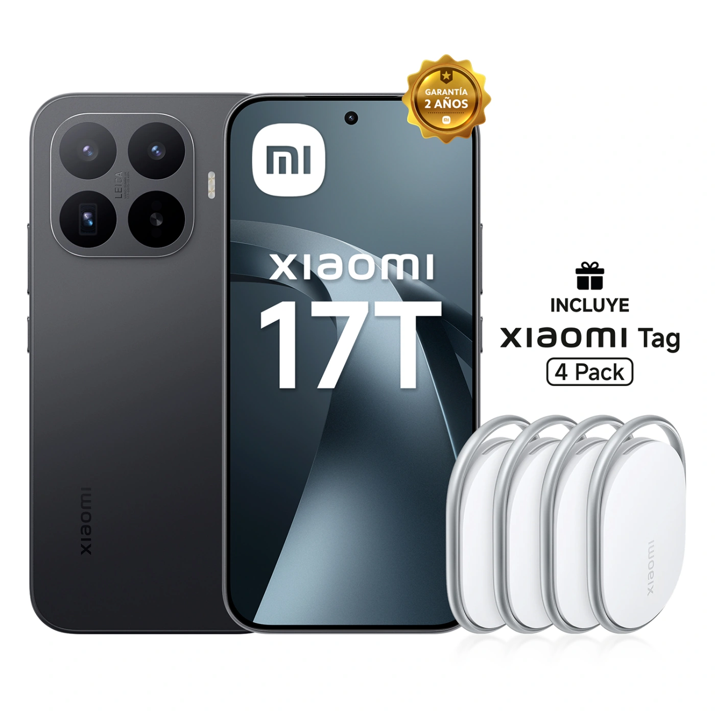 CELULAR XIAOMI 17T 512GB + XIAOMI TAG 4 PACK - 1