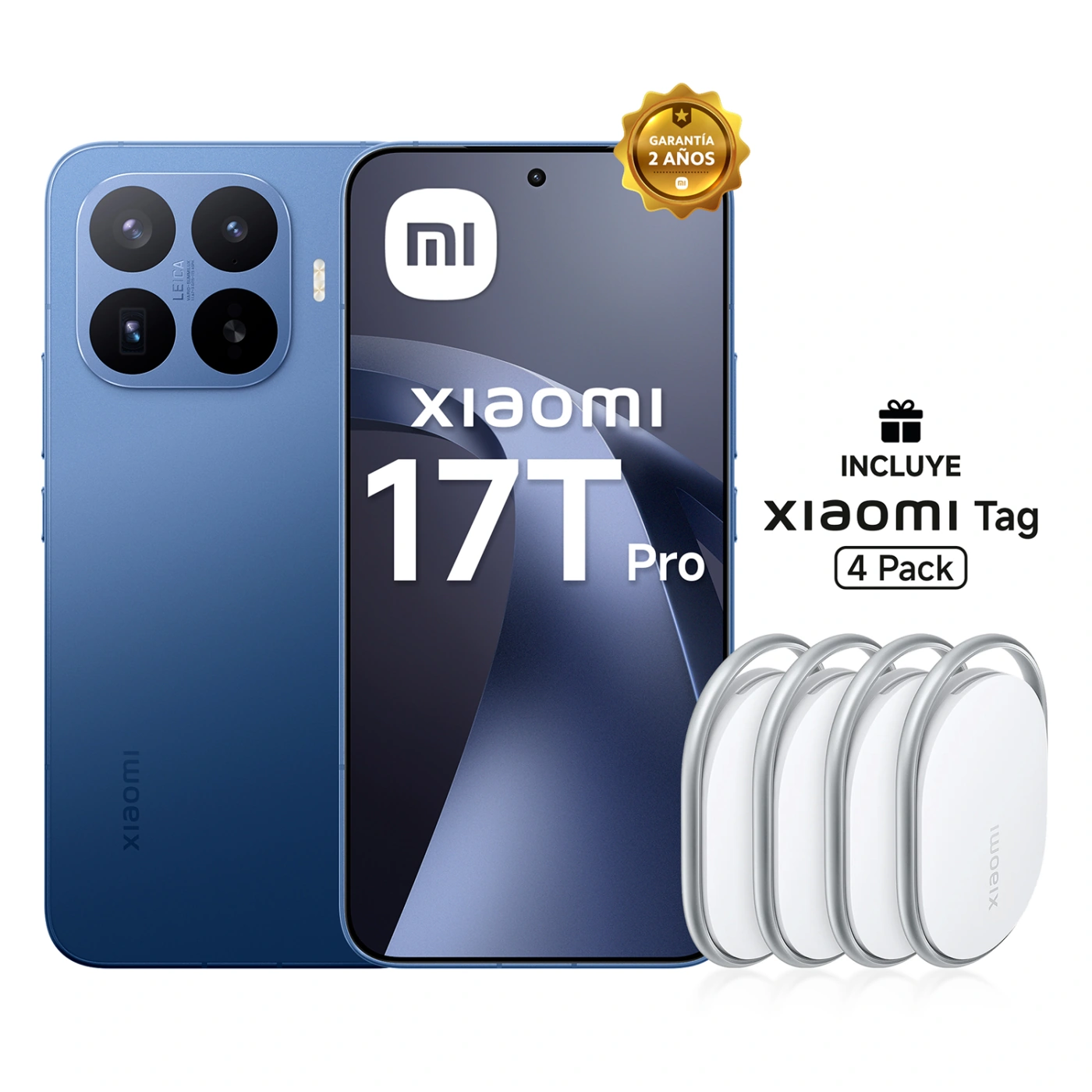 CELULAR XIAOMI 17T PRO 512GB + XIAOMI TAG 4 PACK - 1