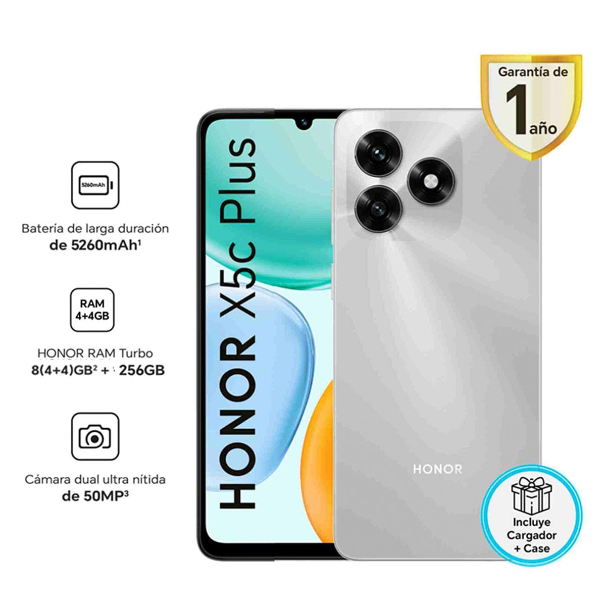 SMARTPHONE HONOR X5C PLUS 256GB - 1