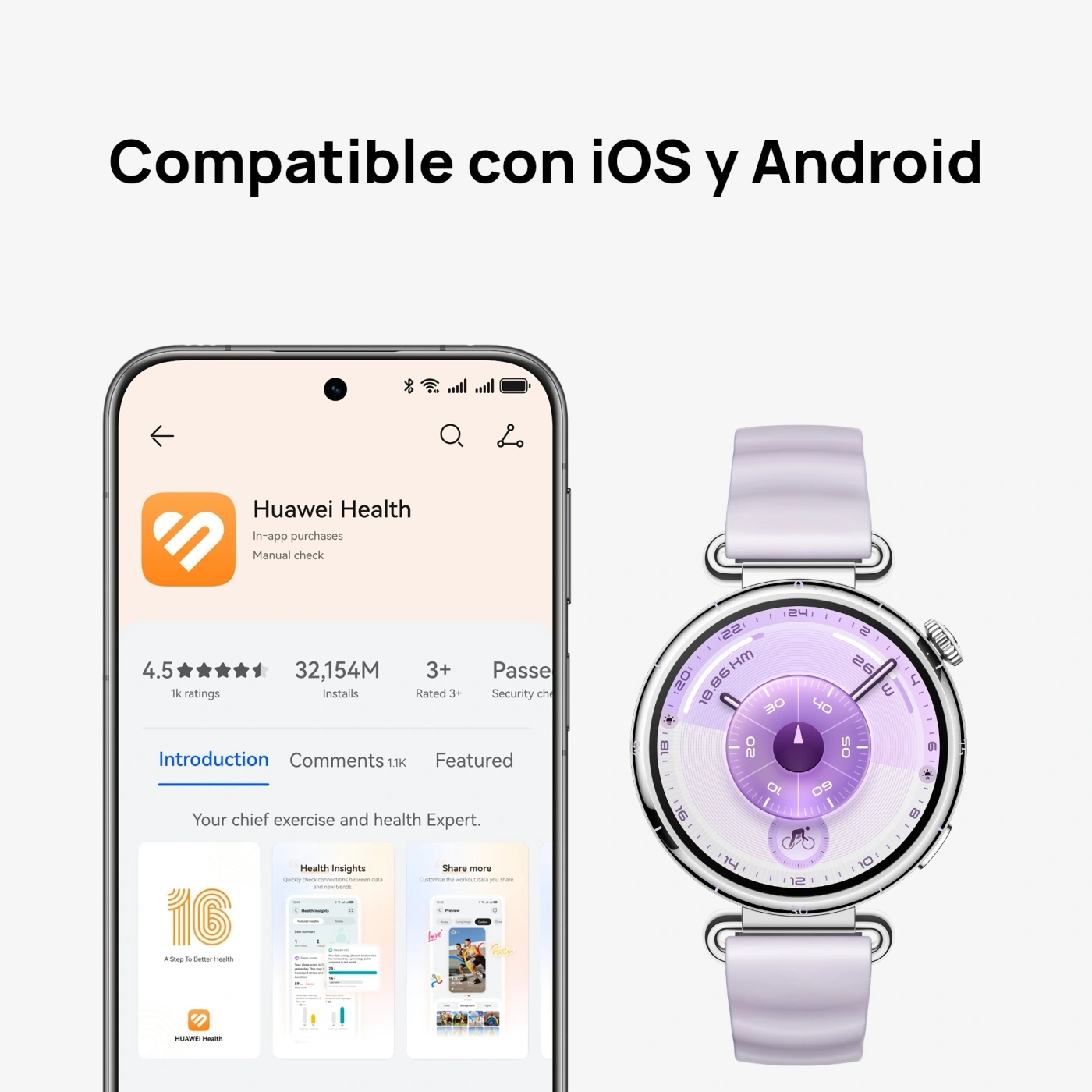 SMARTWATCH HUAWEI GT6 41MM - 5