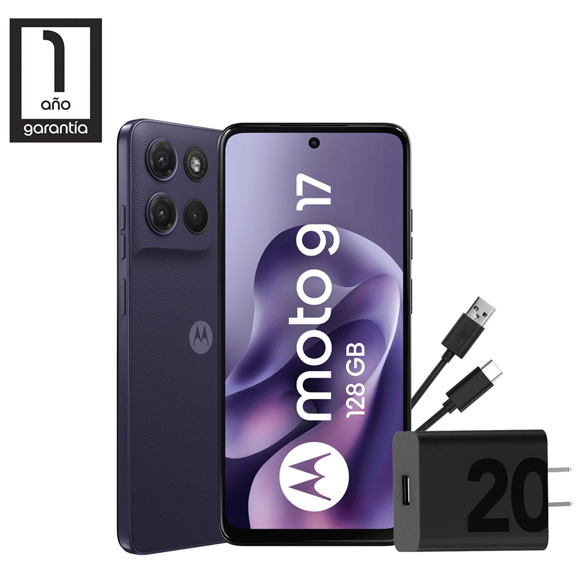 SMARTPHONE MOTOROLA G17 128GB - 1