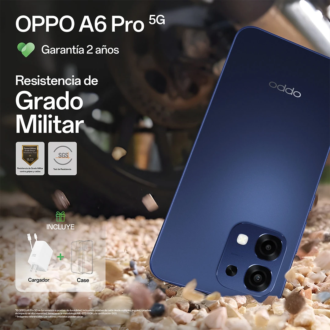 SMARTPHONE OPPO A6 PRO 256GB + BUDS - 5