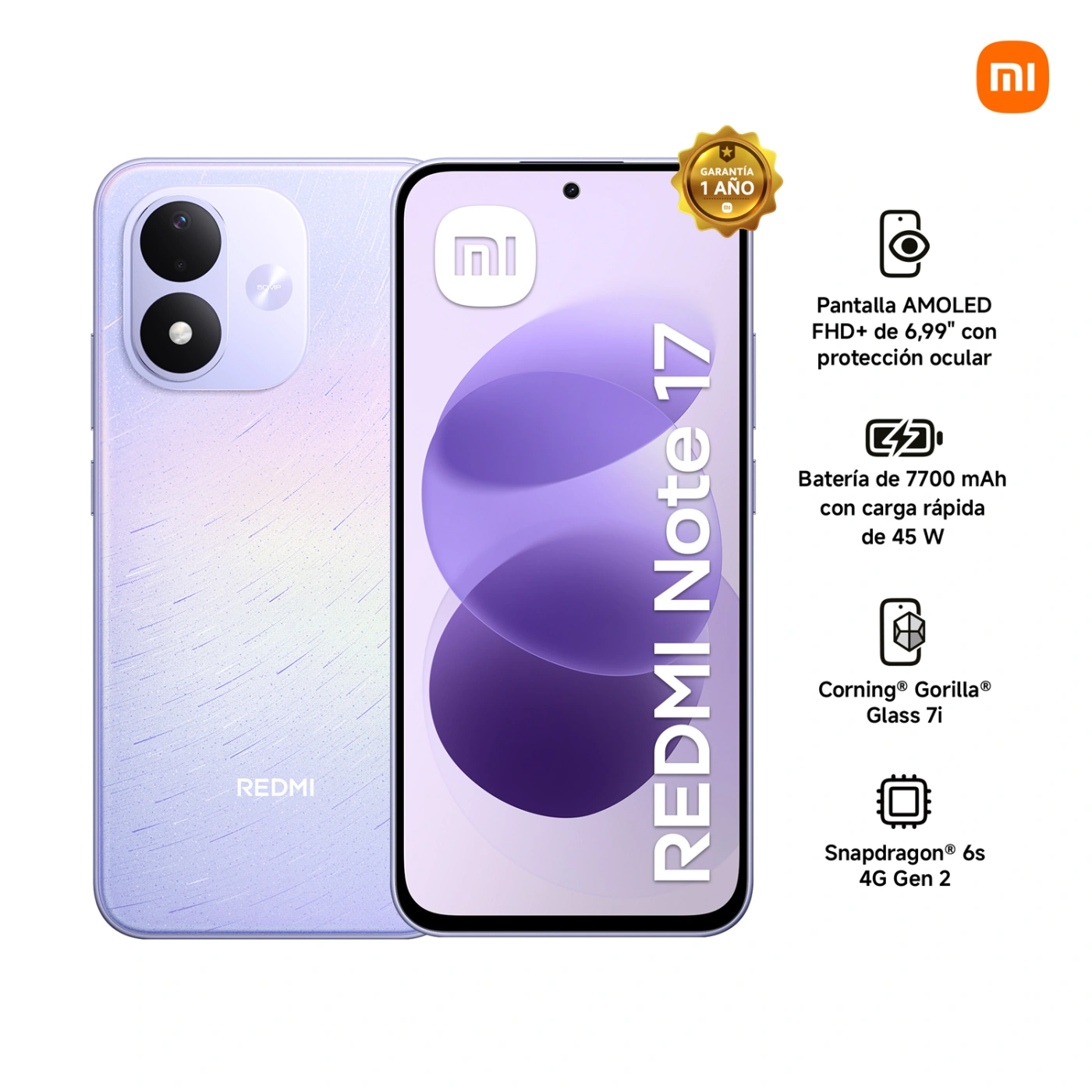 SMARTPHONE XIAOMI REDMI NOTE 17 256GB + BUDS 6 PLAY - 2