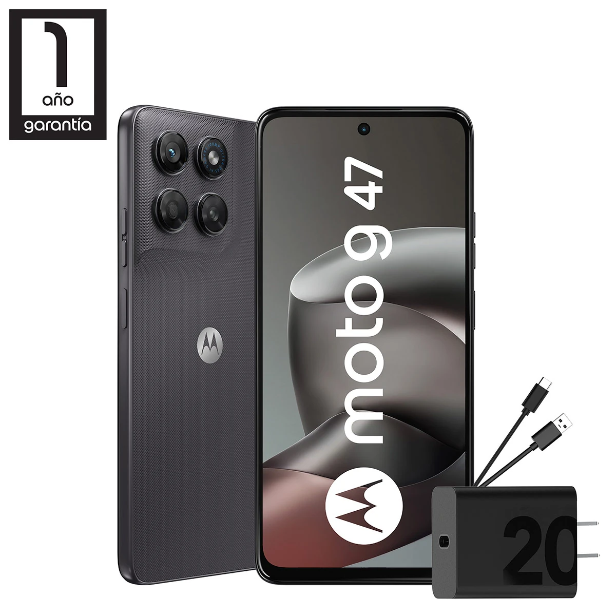 SMARTPHONE MOTOROLA G47 128GB - 1