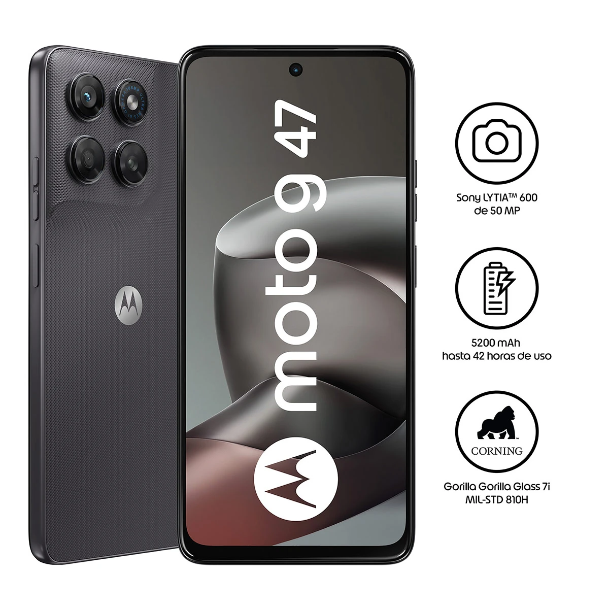 SMARTPHONE MOTOROLA G47 128GB - 2