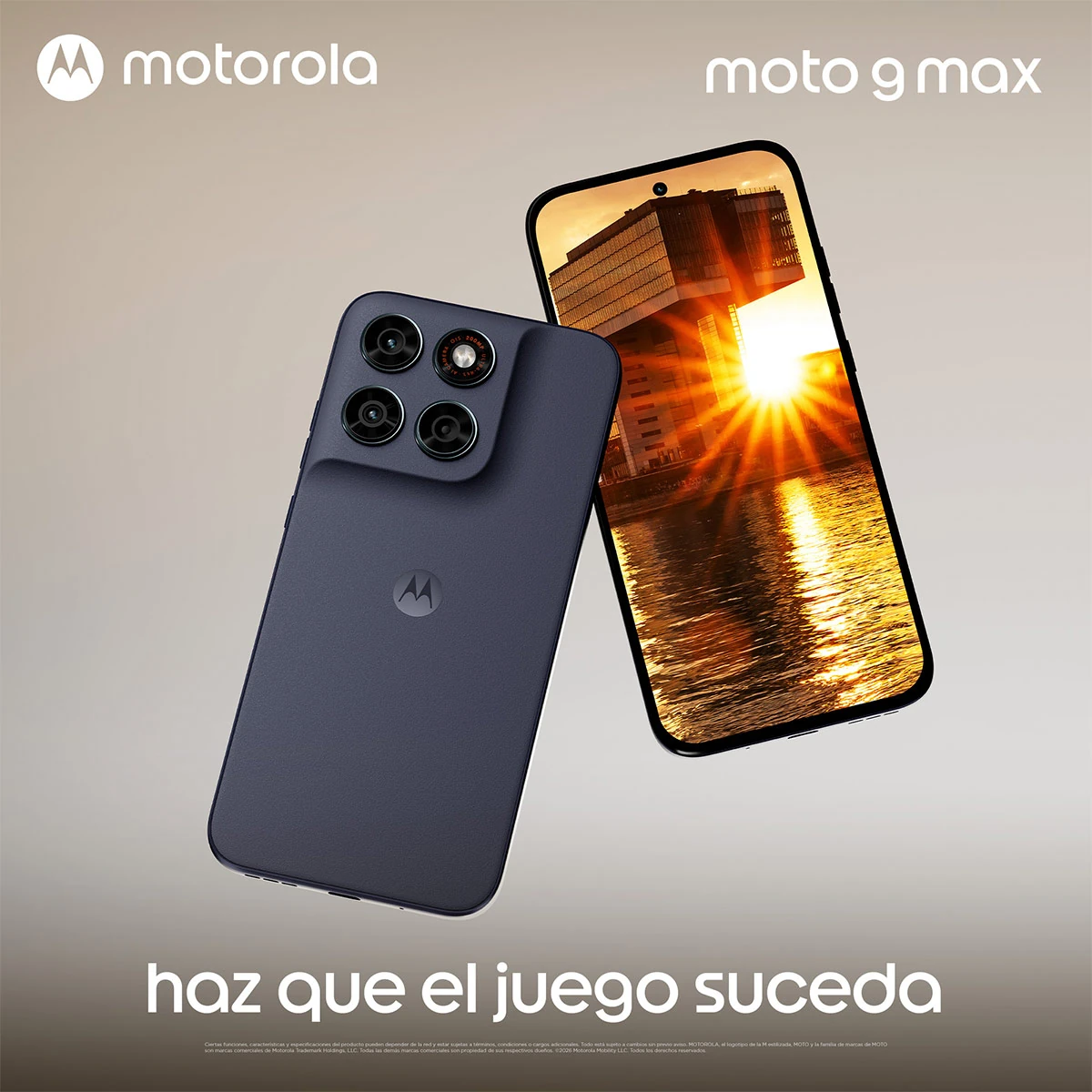 SMARTPHONE MOTOROLA G MAX 256GB - 6