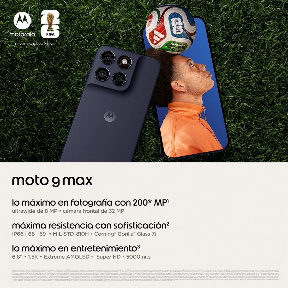 SMARTPHONE MOTOROLA G MAX 256GB - 7