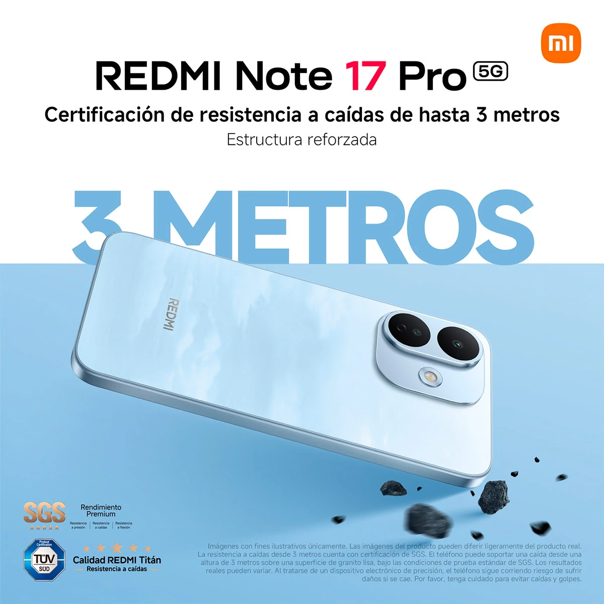 SMARTPHONE XIAOMI REDMI NOTE 17 PRO 5G 256GB - 8
