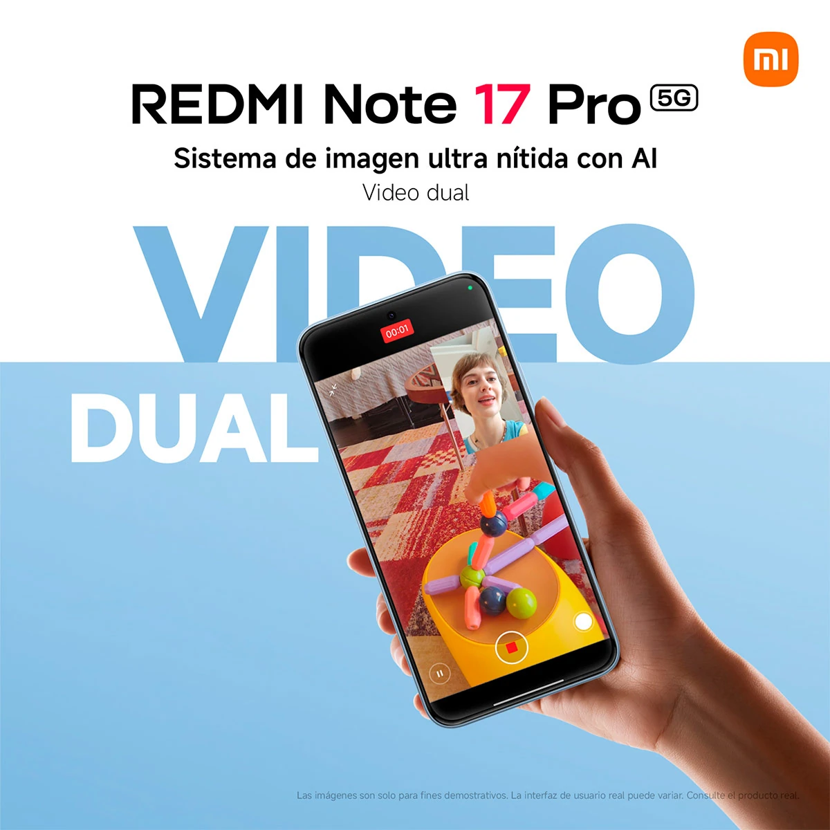 SMARTPHONE XIAOMI REDMI NOTE 17 PRO 5G 256GB - 10