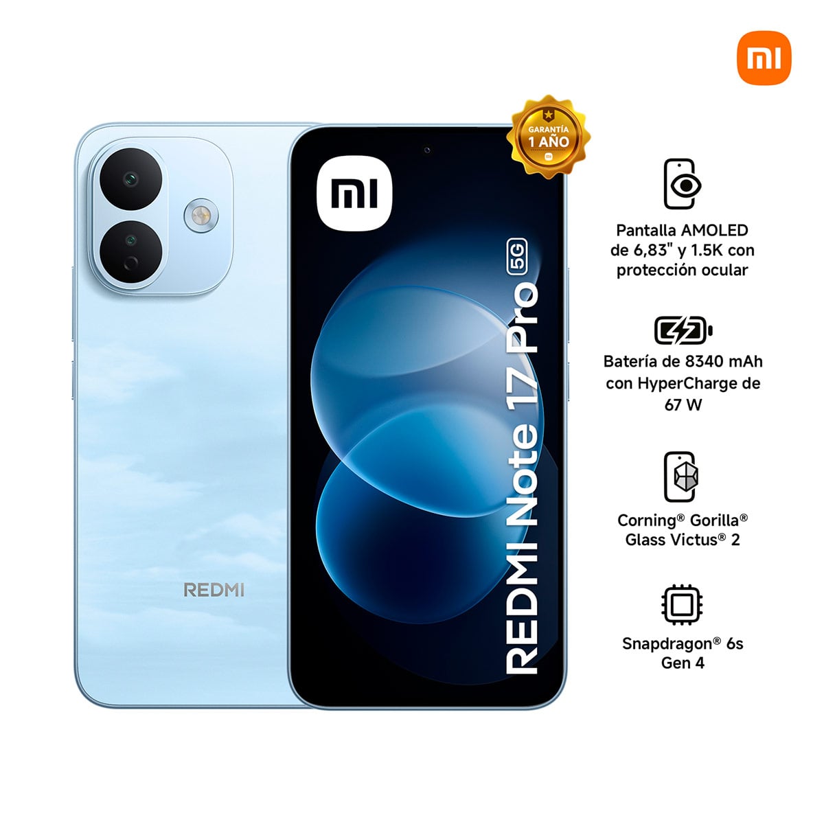 SMARTPHONE XIAOMI REDMI NOTE 17 PRO 5G 256GB - 2