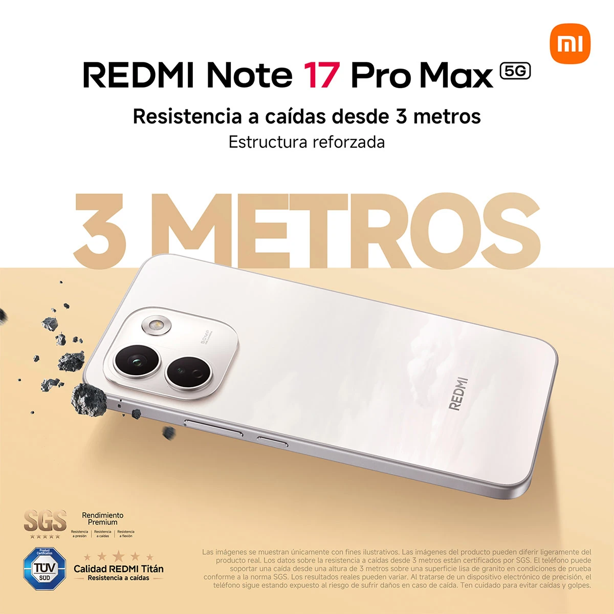 SMARTPHONE XIAOMI REDMI NOTE 17 PRO MAX 5G 256GB - 6