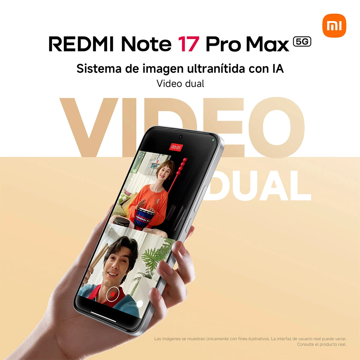 SMARTPHONE XIAOMI REDMI NOTE 17 PRO MAX 5G 256GB - 8