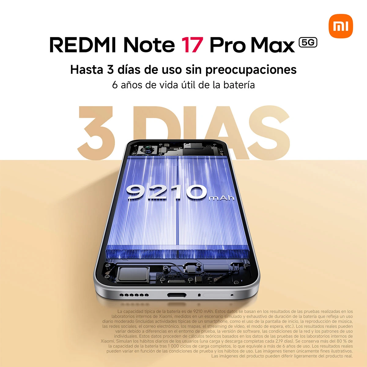 SMARTPHONE XIAOMI REDMI NOTE 17 PRO MAX 5G 256GB - 5