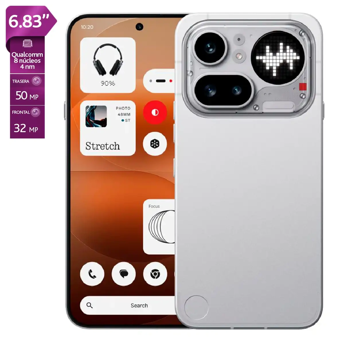 CELULAR NOTHING 4A PRO 256GB + 12GB BLACK - 1