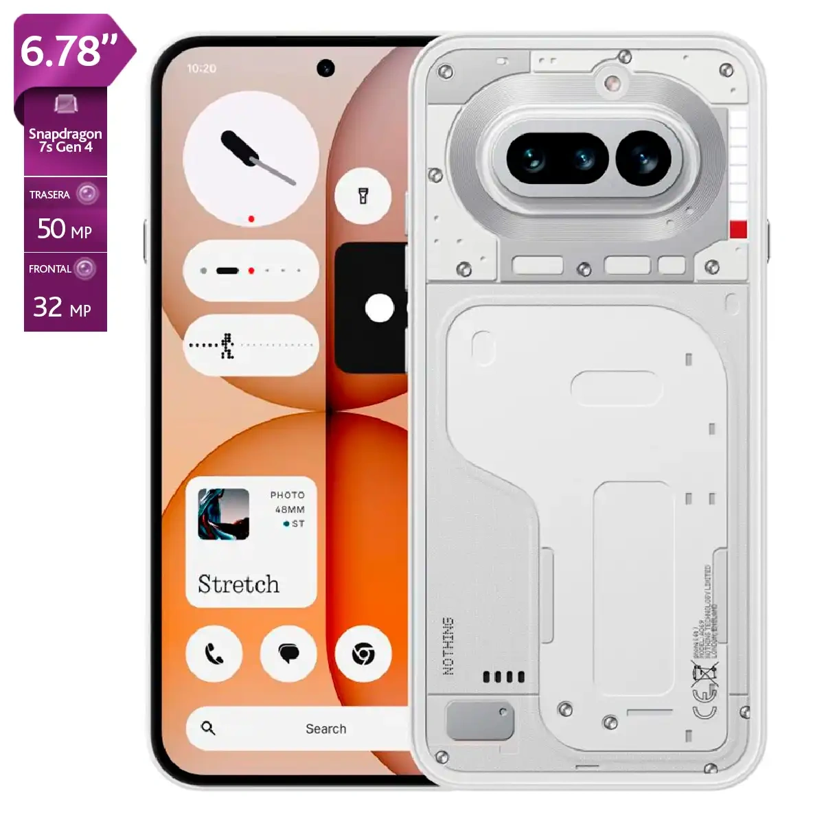CELULAR NOTHING 4A 256GB + 8GB - 1