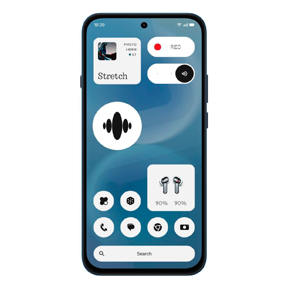 CELULAR NOTHING 4B 128GB + 8 GB BLUE - 3