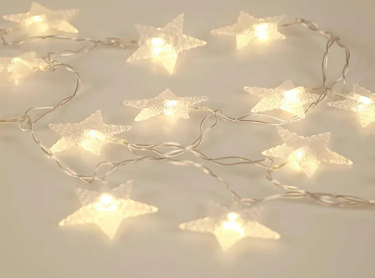 LUCES DE NAVIDAD RIPLEY HOME ESTRELLA CÁLIDO 20 LED - 1