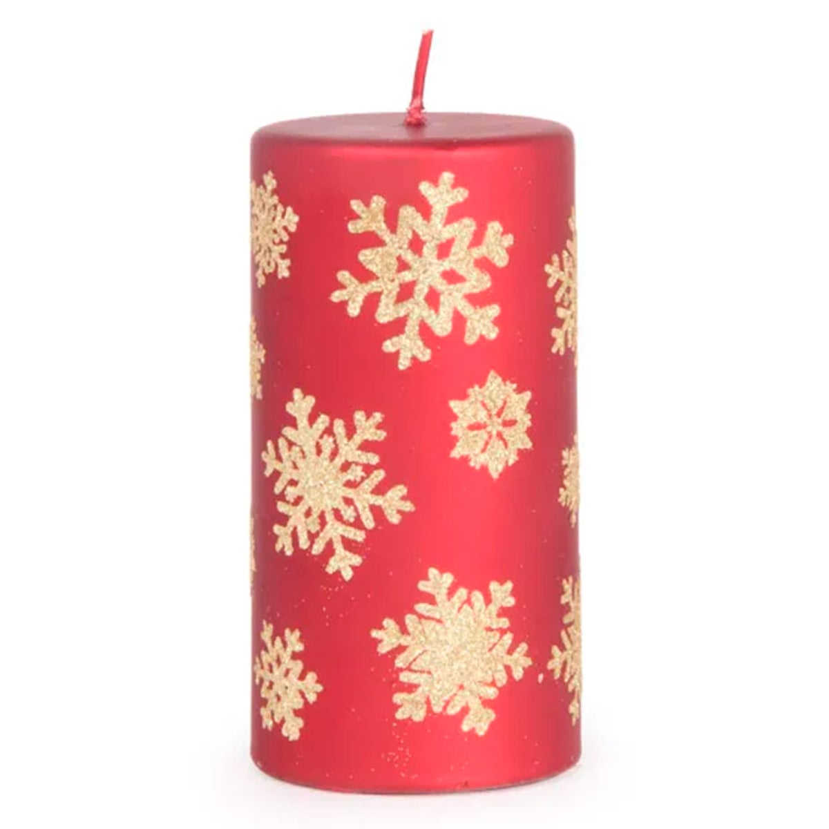 VELA NAVIDEÑA RIPLEY HOME SNOWFLAKE 14 CM - 1