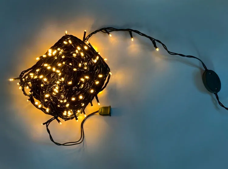 LUCES DE NAVIDAD RIPLEY HOME DOBLE CABLE CÁLIDO 300 LED - 1
