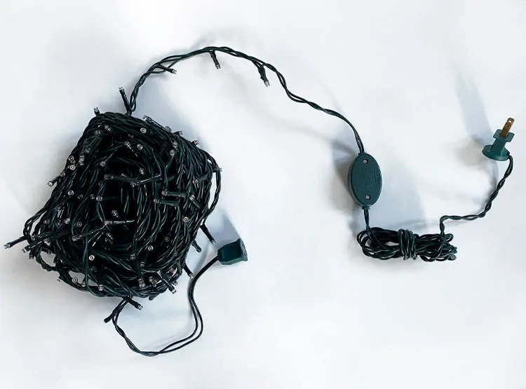 LUCES DE NAVIDAD RIPLEY HOME DOBLE CABLE CÁLIDO 300 LED - 2