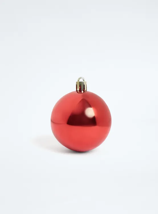 PACK BOLAS DE NAVIDAD RIPLEY HOME GLITTER ROJO/DORADO 6 CM - 2