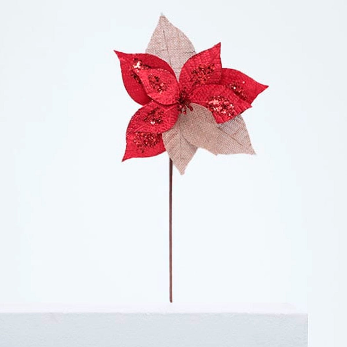 FLOR NAVIDEÑA RIPLEY HOME 11P 30 CM - 1
