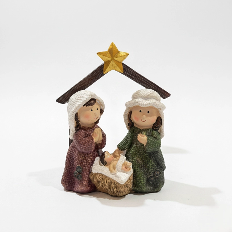 PESEBRE RIPLEY HOME CABAÑA 1 PIEZA 20 CM - 2