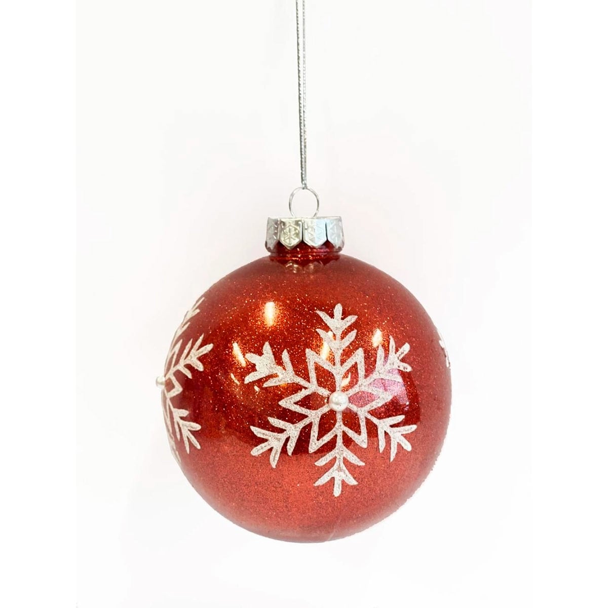 ADORNO NAVIDEÑO PARA ÁRBOL RIPLEY HOME ESFERA COPO 10 CM - 1