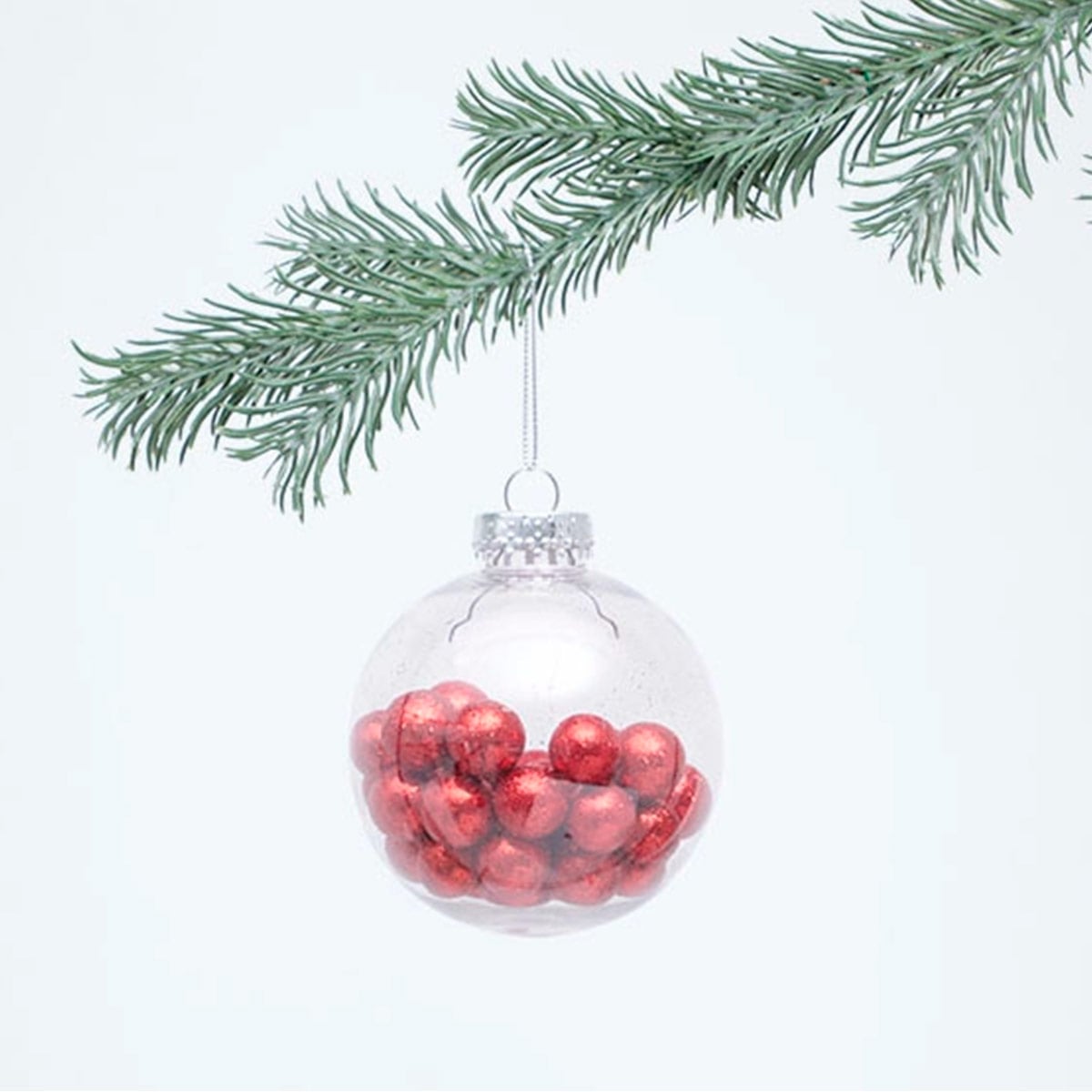 ADORNO NAVIDEÑO PARA ÁRBOL RIPLEY HOME ESFERA PELOTAS 10 CM - 1