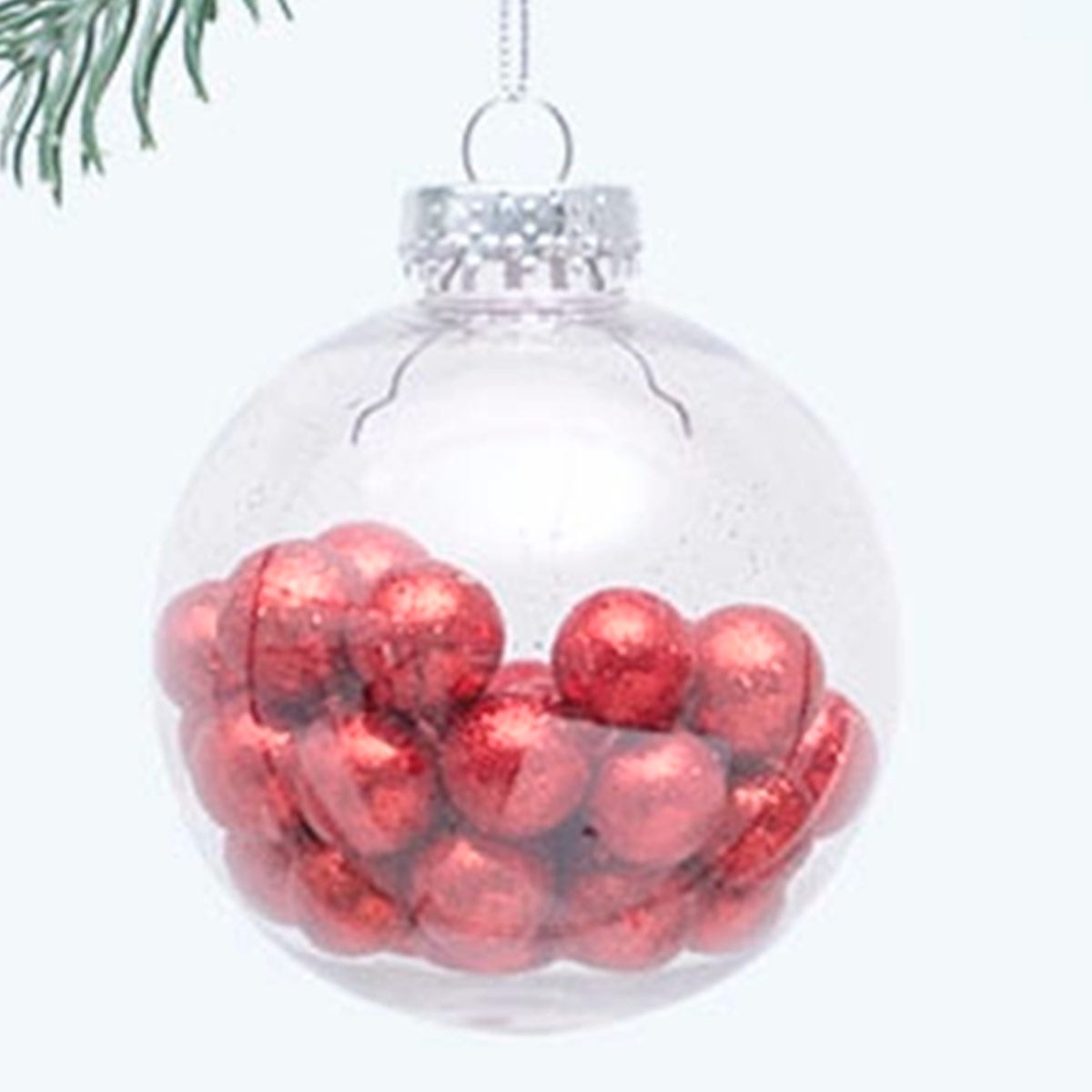 ADORNO NAVIDEÑO PARA ÁRBOL RIPLEY HOME ESFERA PELOTAS 10 CM - 2