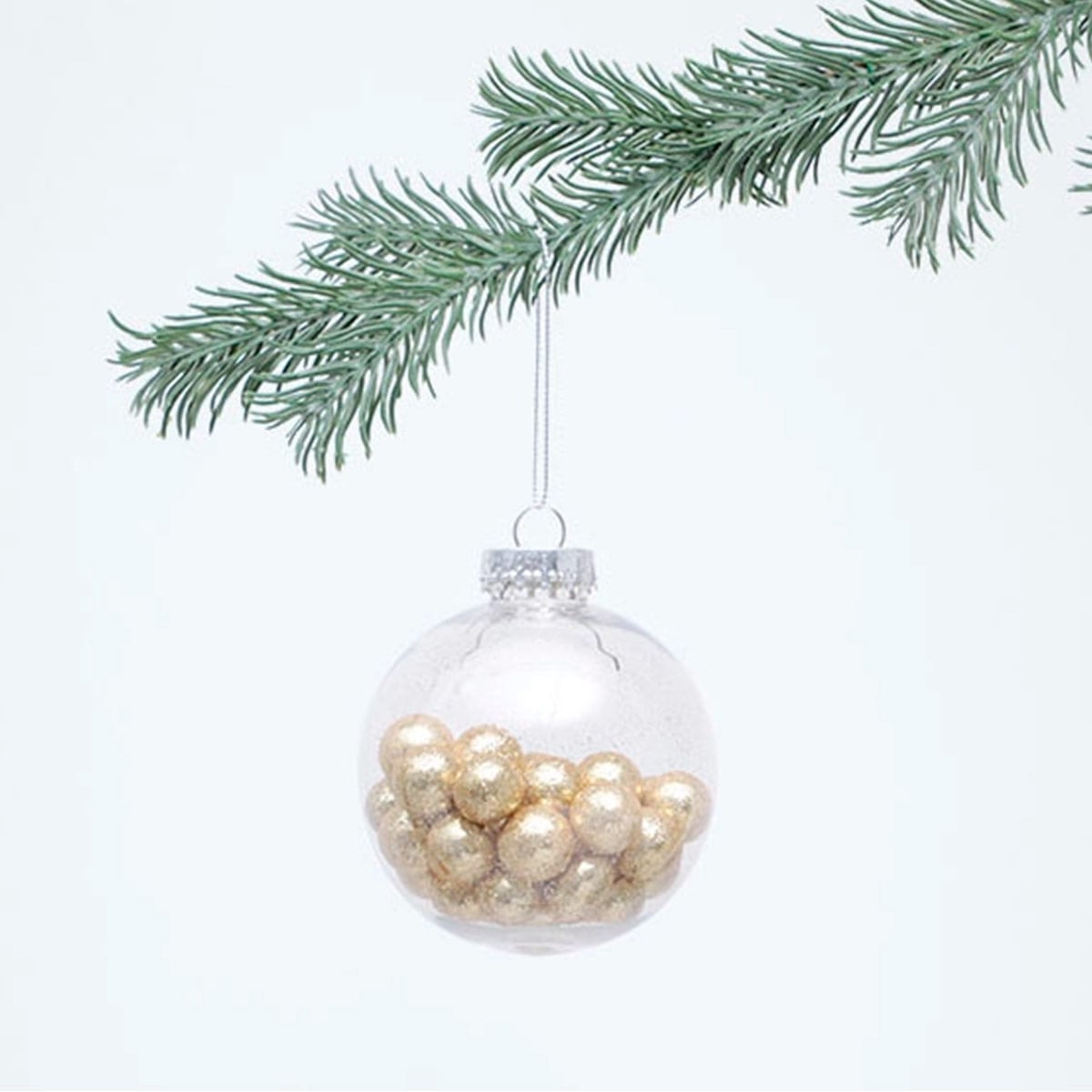 ADORNO NAVIDEÑO PARA ÁRBOL RIPLEY HOME ESFERA PELOTAS 10 CM - 1