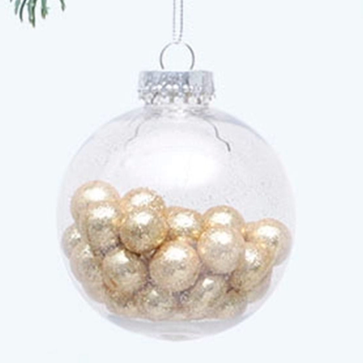 ADORNO NAVIDEÑO PARA ÁRBOL RIPLEY HOME ESFERA PELOTAS 10 CM - 2
