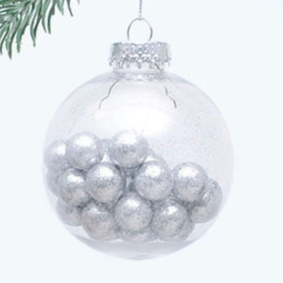 ADORNO NAVIDEÑO PARA ÁRBOL RIPLEY HOME ESFERA PELOTAS 10 CM - 2