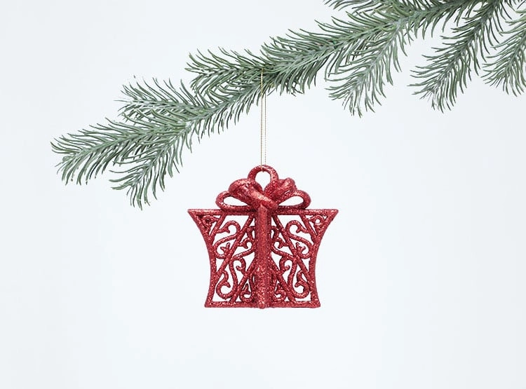 SETX2 ADORNOS PARA ÁRBOL RIPLEY HOME REGALOS 9CM - 1