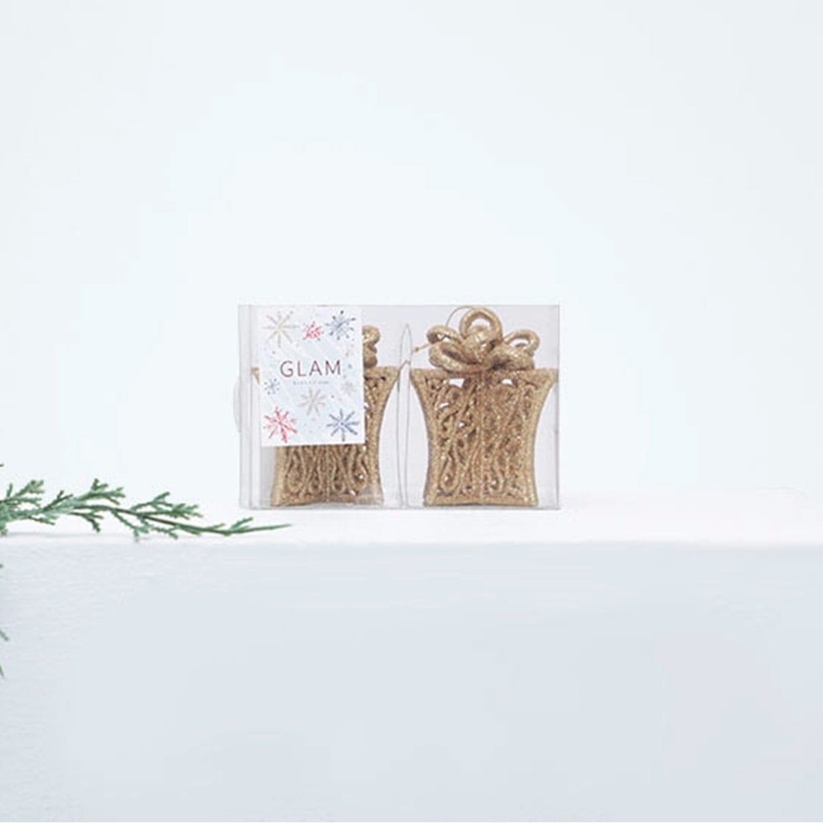 SETX2 ADORNOS PARA ÁRBOL RIPLEY HOME REGALOS 9CM - 2
