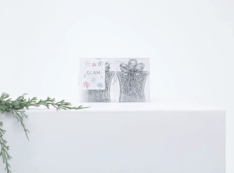 SETX2 ADORNOS PARA ÁRBOL RIPLEY HOME REGALOS 9CM - 1