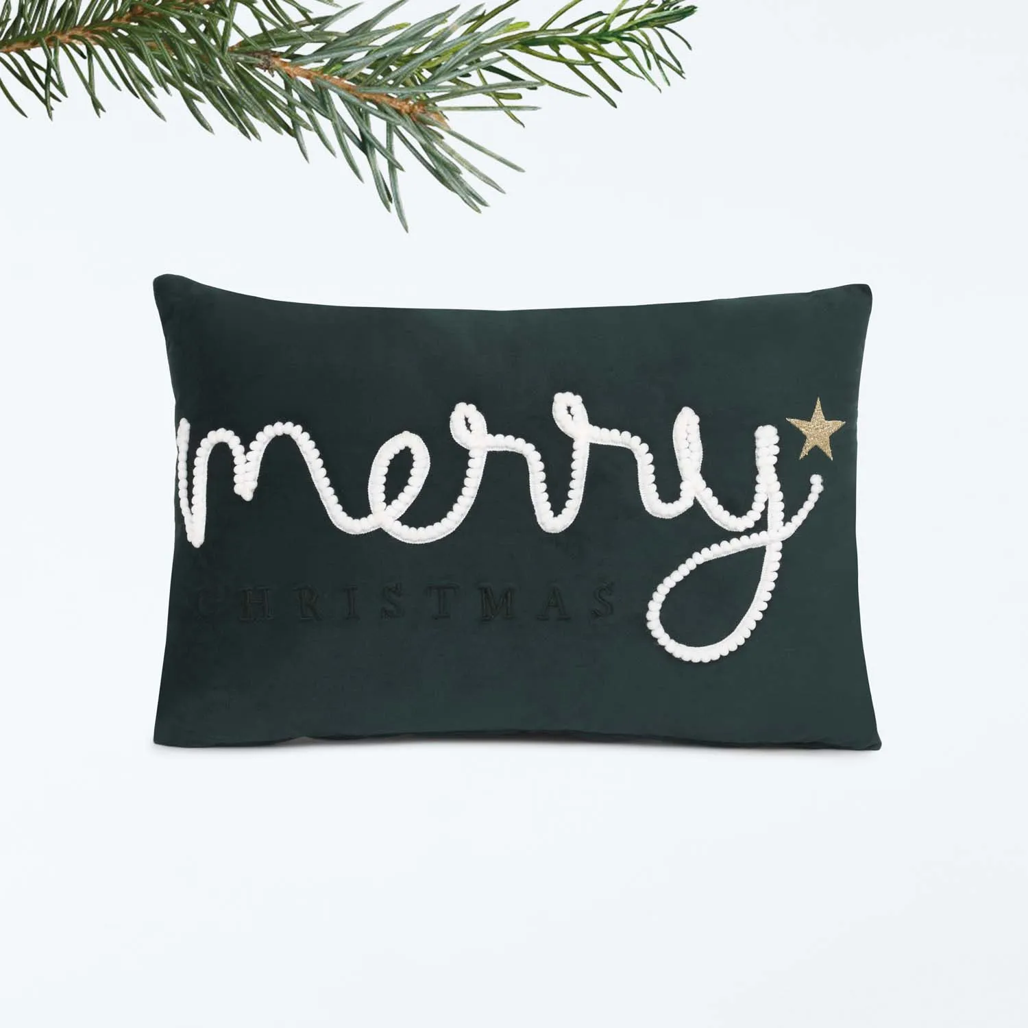 COJÍN RIPLEY HOME MERRY ALGODÓN POLIÉSTER 30X45 CM - 1