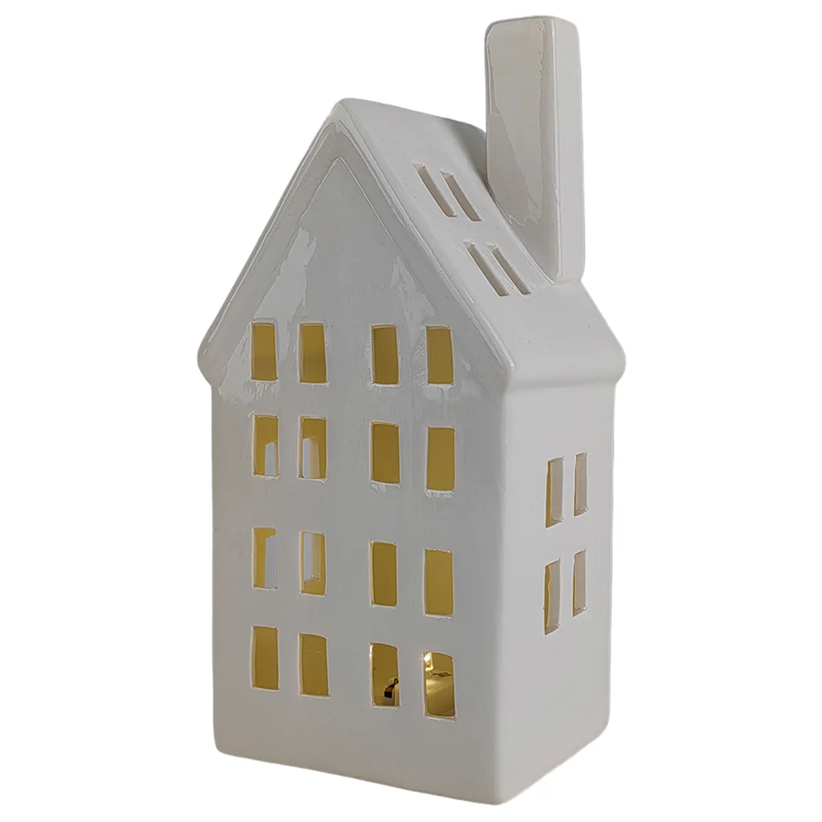 ADORNO NAVIDEÑO MAISON LINETT CASA L 21.2 CM - 1
