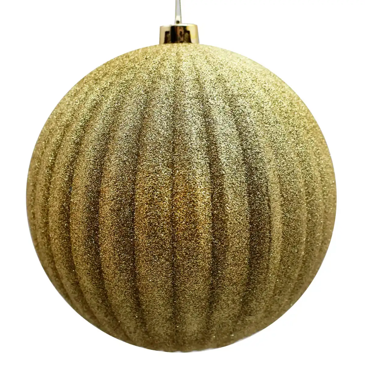 ADORNO NAVIDEÑO PARA ÁRBOL RIPLEY HOME ESFERA ACANALADA 20 CM - 1