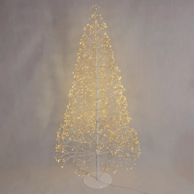 ÁRBOL DE NAVIDAD MAISON LINETT PINOS LUCES BLANCO 180 CM 3400 RAMAS - 2