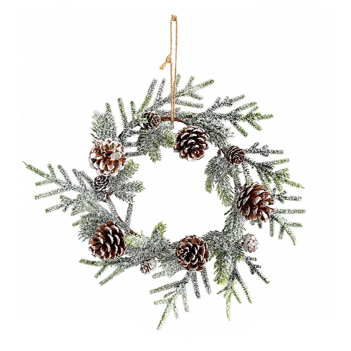 ADORNO NAVIDEÑO RIPLEY HOME NORDIC XMAS CORONA - 1