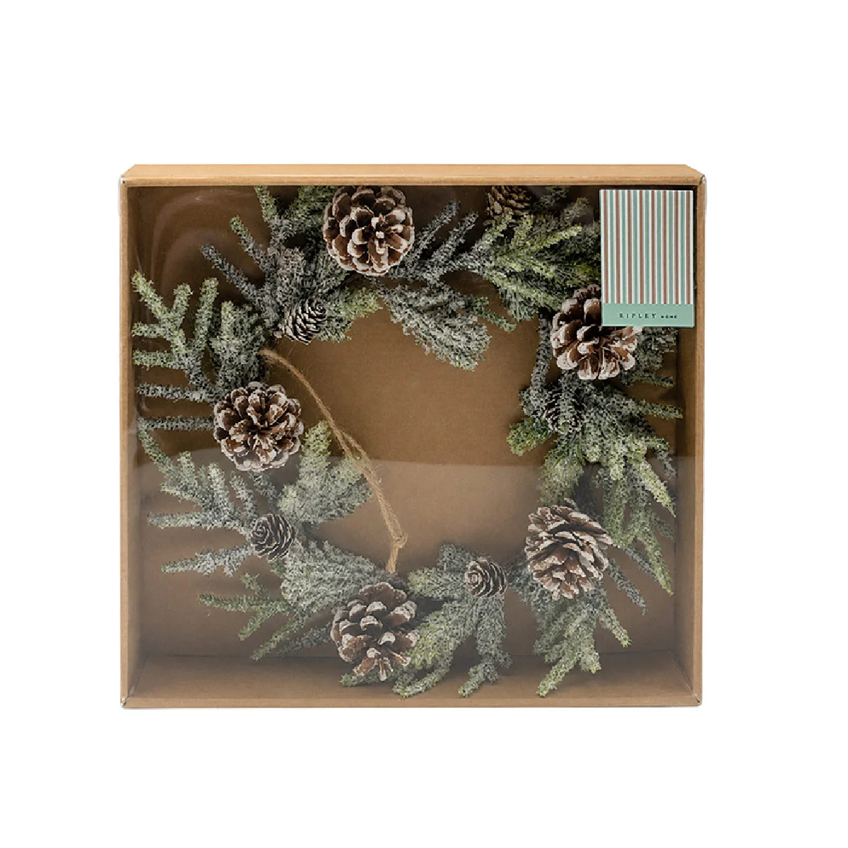 ADORNO NAVIDEÑO RIPLEY HOME NORDIC XMAS CORONA - 2