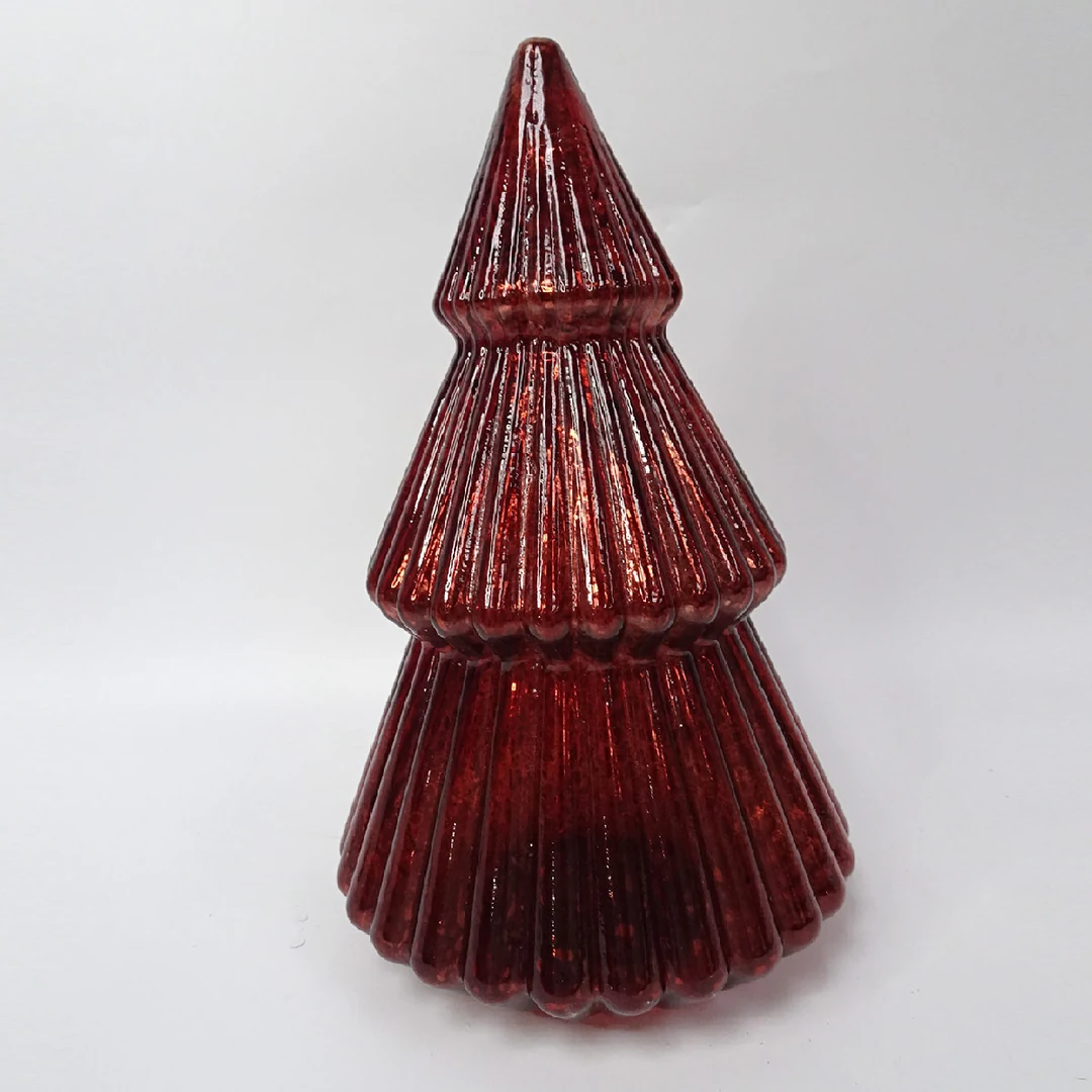 ADORNO NAVIDEÑO RIPLEY HOME ÁRBOL VIDRIO 25.5 CM - 1