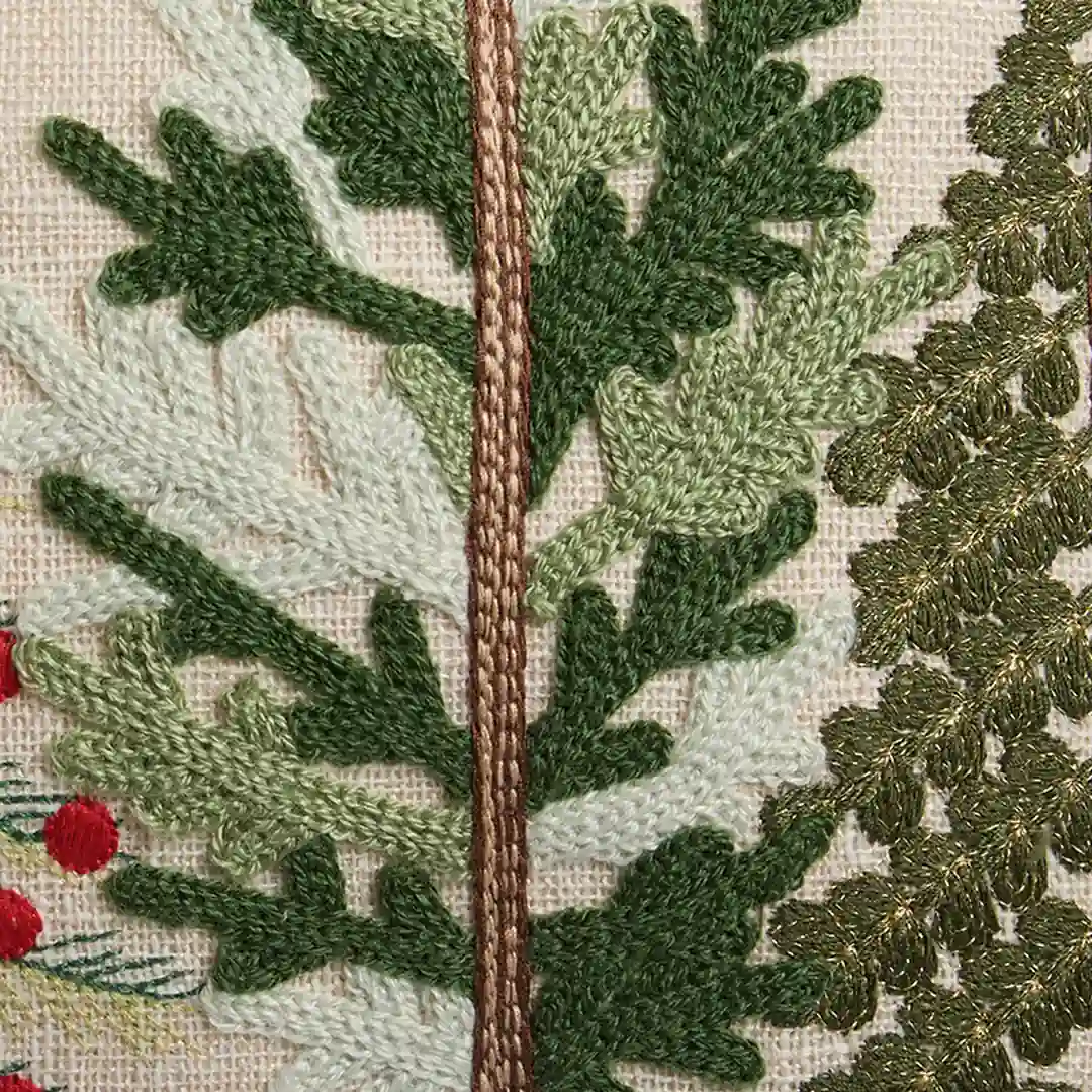 COJÍN NAVIDEÑO RIPLEY HOME 6 PINOS 52X33 CM - 5