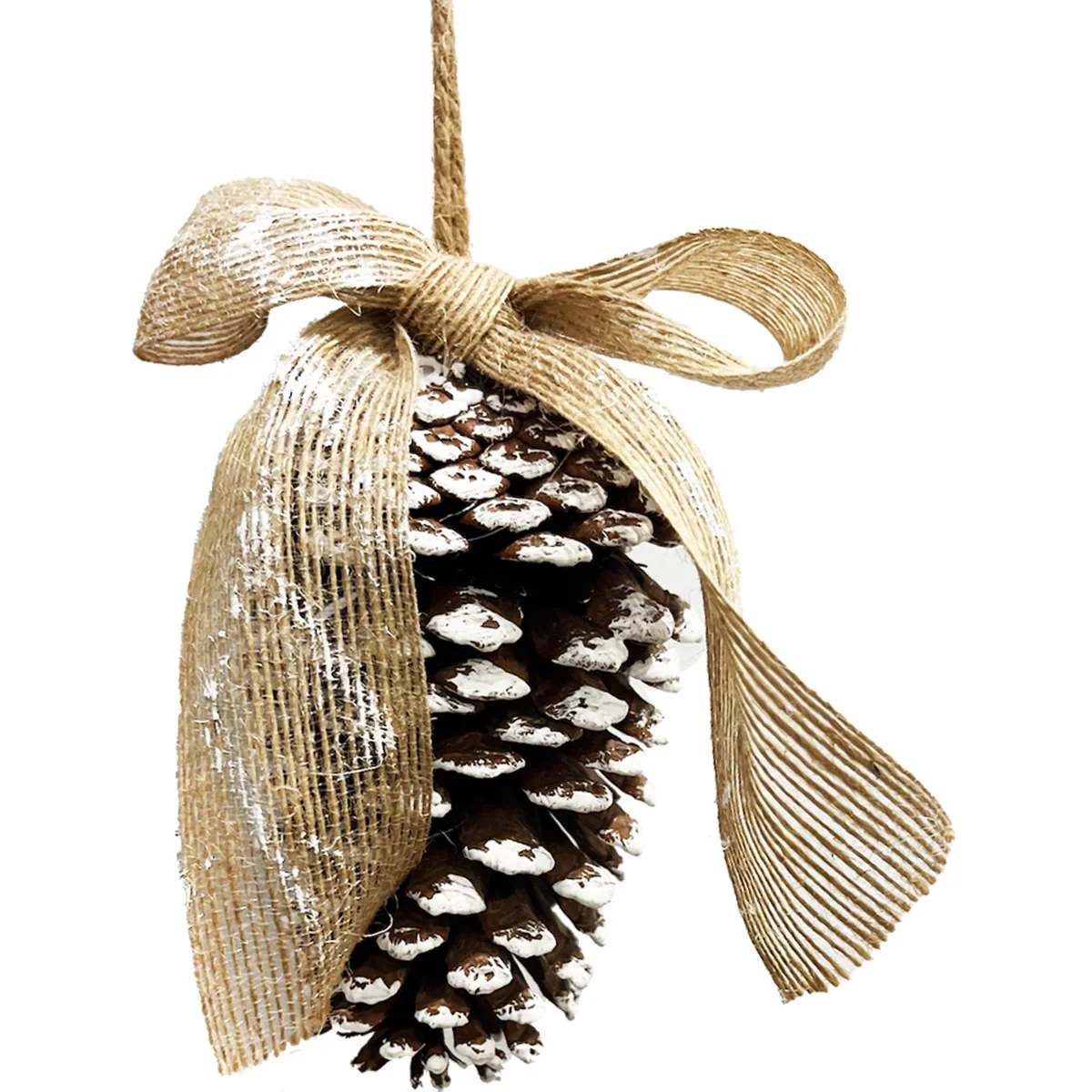 ADORNO NAVIDEÑO PARA ÁRBOL RIPLEY HOME PIÑA LAZO 14 CM - 1