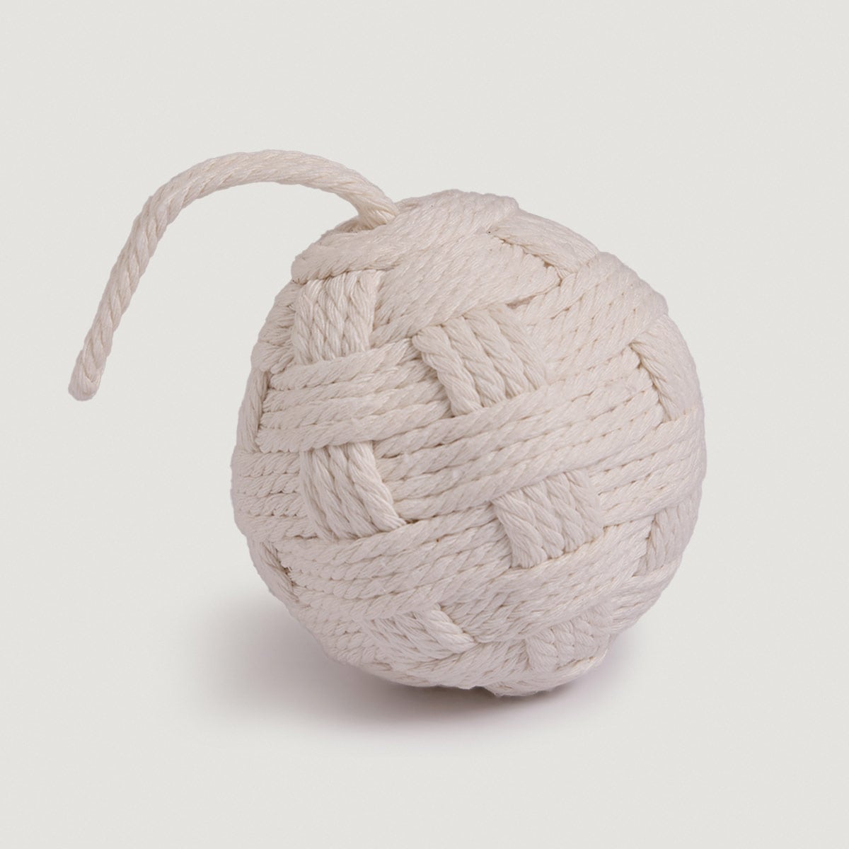 ADORNO NAVIDEÑO PARA ÁRBOL MAISON LINETT ESFERA TEJIDA 10 CM - 2