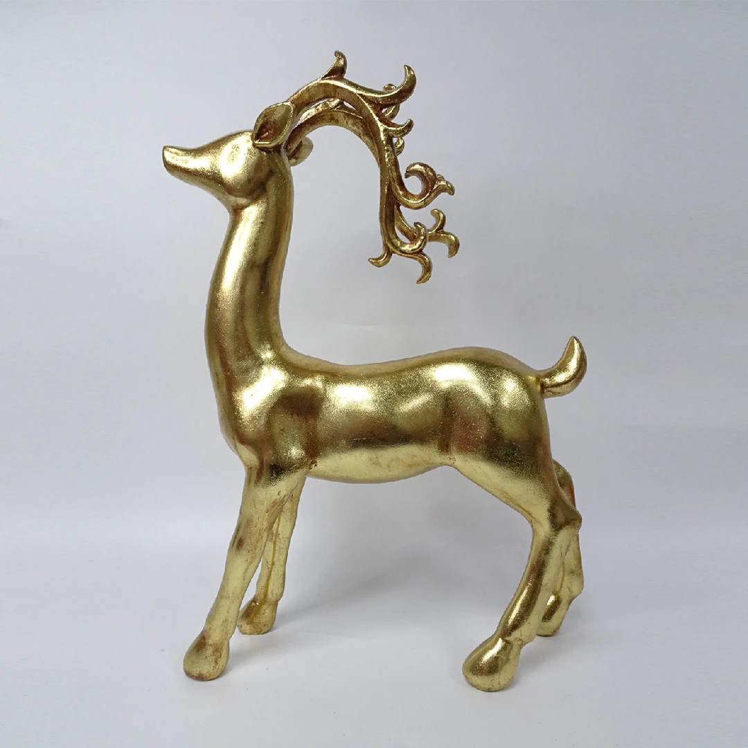 ADORNO NAVIDEÑO RIPLEY HOME RENO PARADO 37 CM - 1