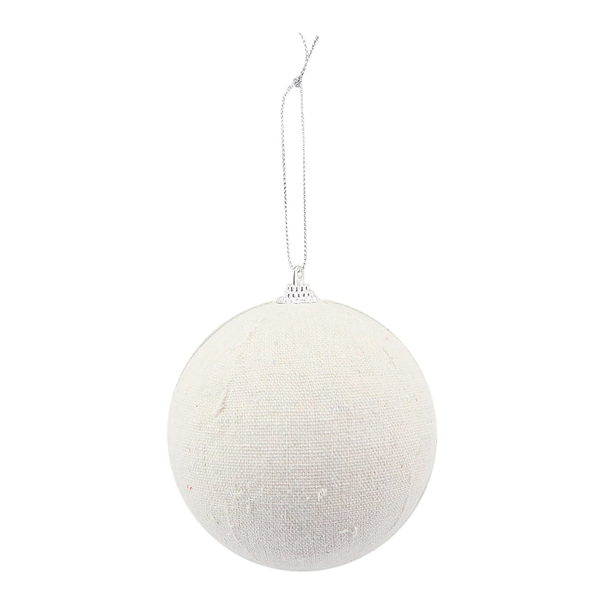 ADORNO NAVIDEÑO PARA ÁRBOL RIPLEY HOME ESFERAS TELAS 10 CM - 1