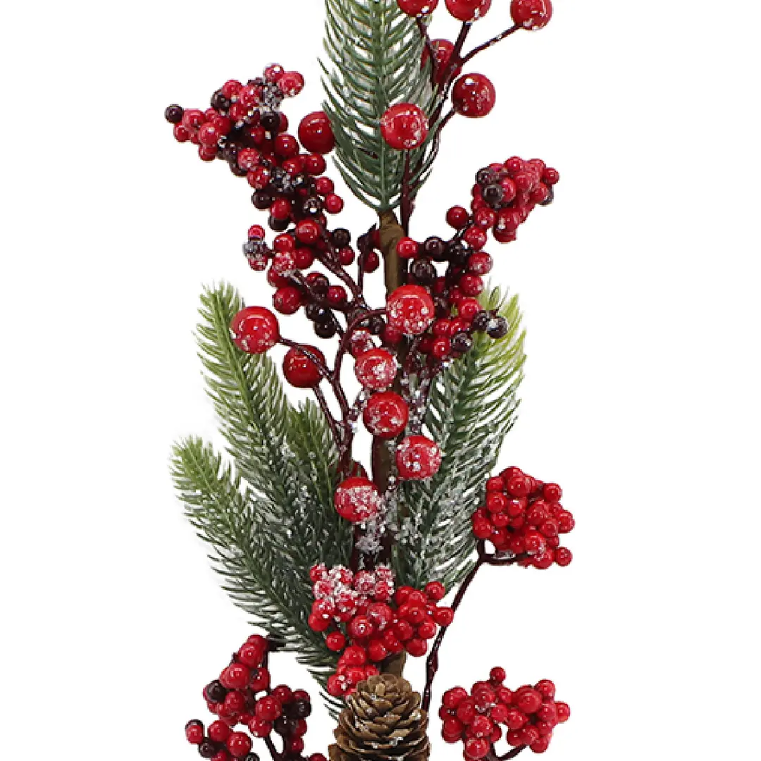 RAMA NAVIDEÑA RIPLEY HOME BERRIES PINON 53 CM - 2