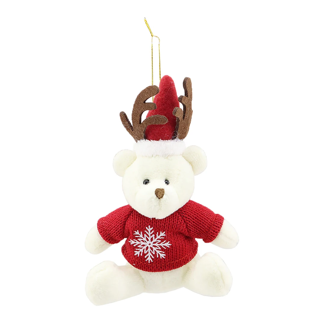 ADORNO NAVIDEÑO PARA ÁRBOL RIPLEY HOME OSITO POLAR 11 CM - 1